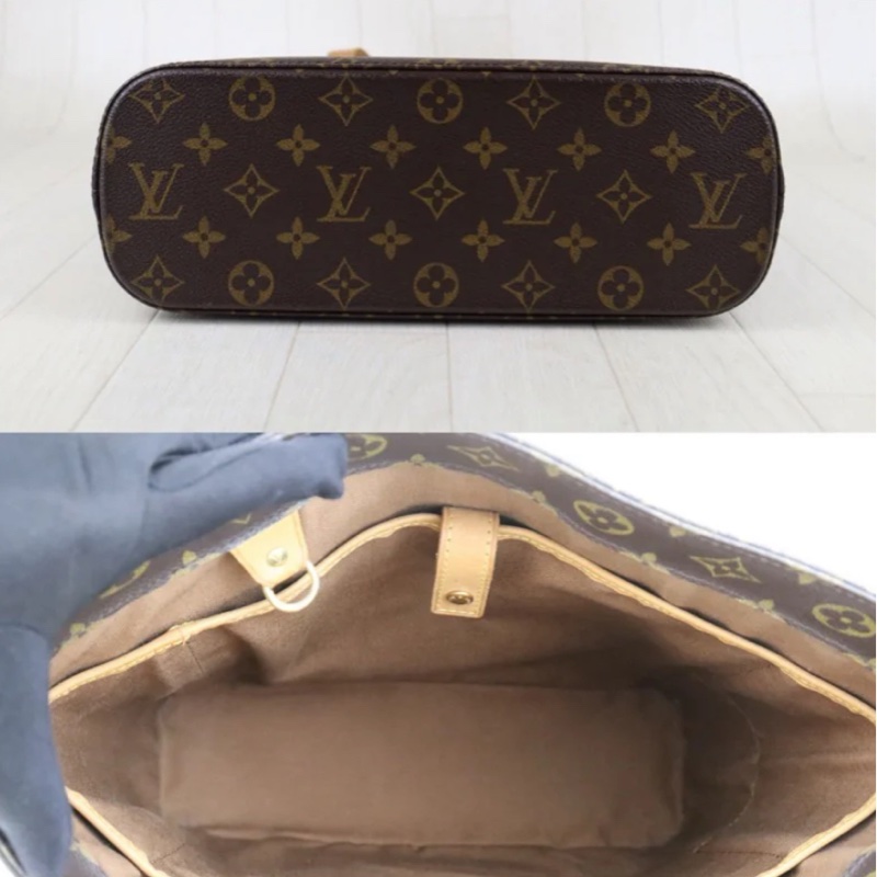 「JL精品代購」Lv絕版老花豎款中號Vivian手提包-8