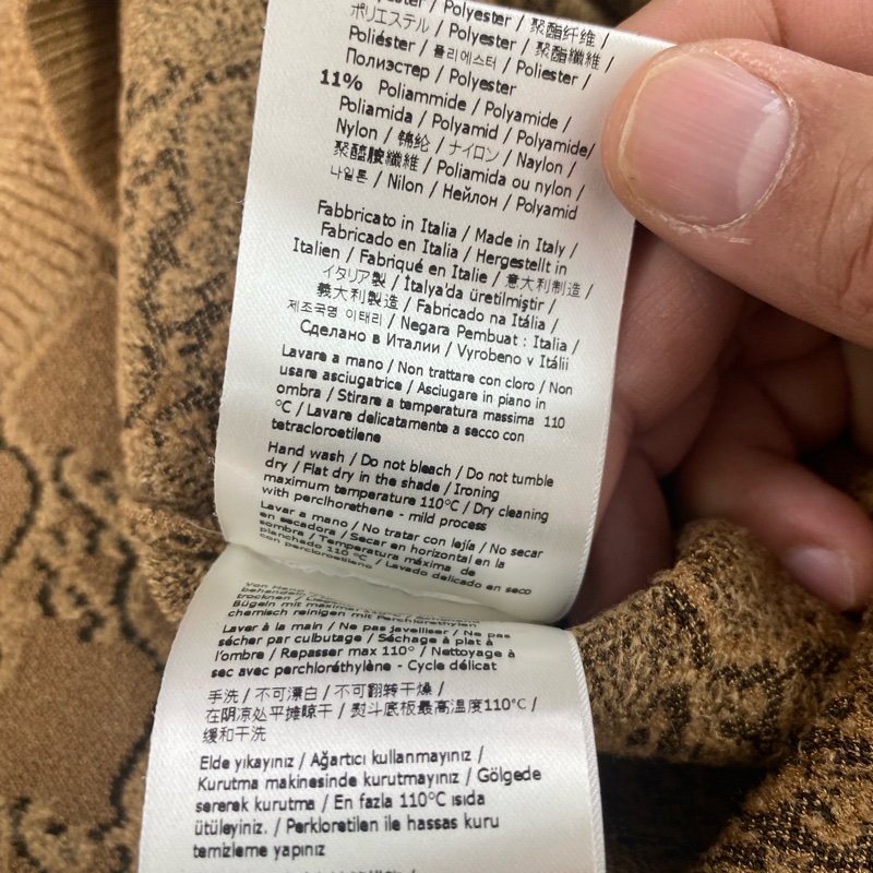 促銷品 FENDI 女款 老花 針織衫 36碼-3