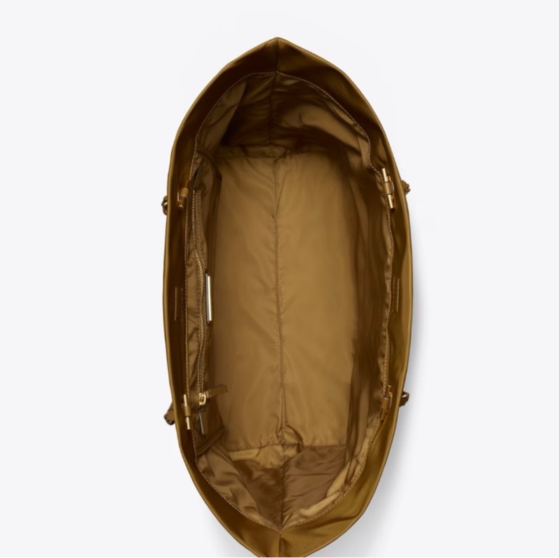 《全新品》Tory Burch Ella 駝色鏈條托特包-2