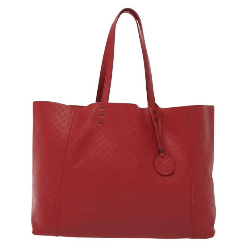【日本直送】BOTTEGA VENETA INTRECCIATO 手袋皮革紅色正品 135234-12