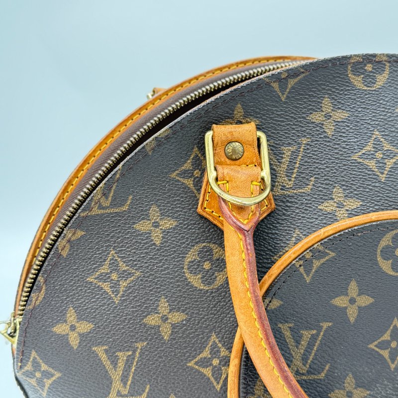 LOUIS VUITTON 路易威登 復古 VTG Ellipse PM 貝殼包 小號 手提包-6