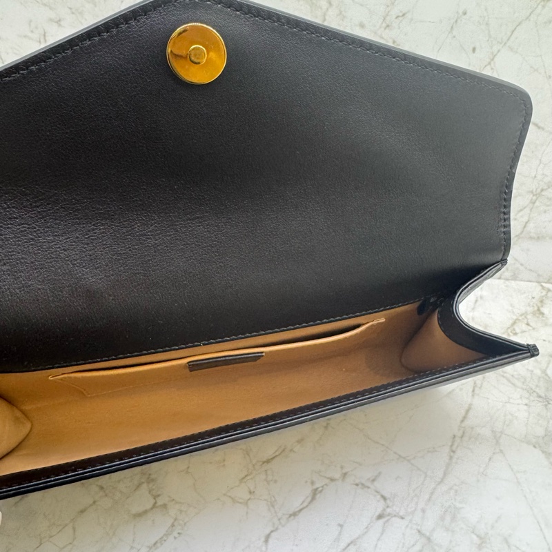 GUCCI 百老匯皮革手拿包-6