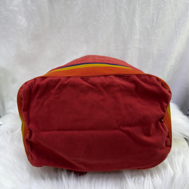 Hermès Cloth backpack Very good condition Orange, Cloth-5