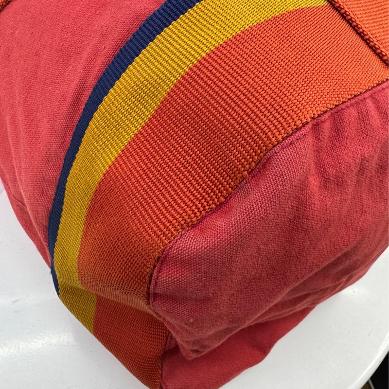 Hermès Cloth backpack Very good condition Orange, Cloth-6