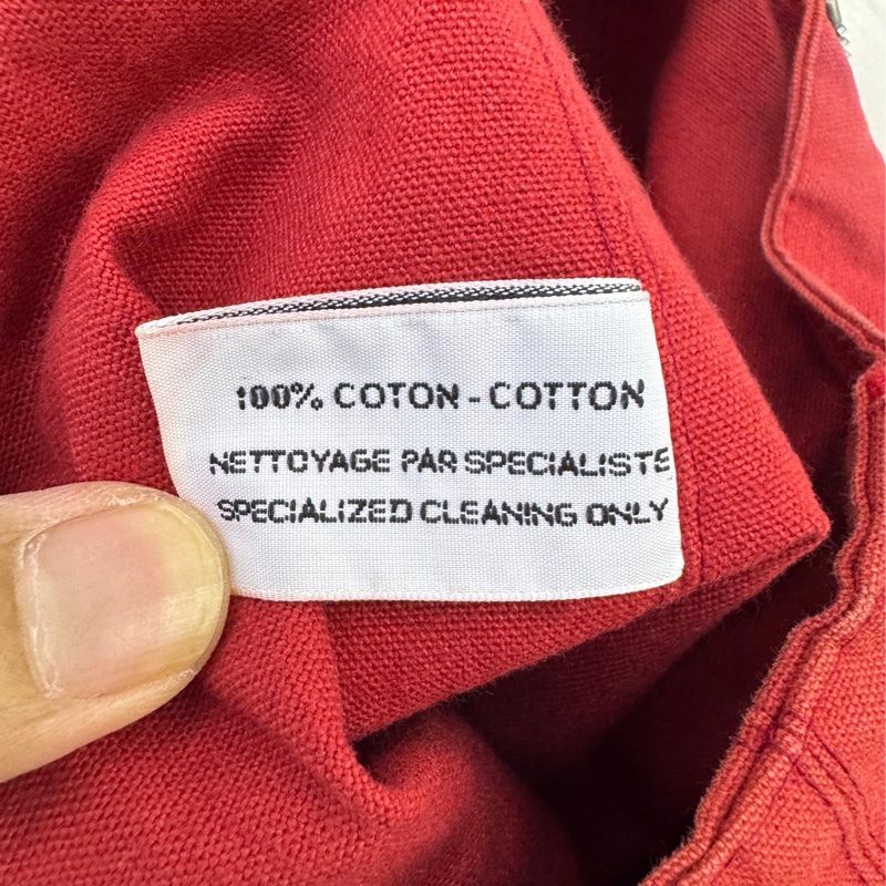 Hermès Cloth backpack Very good condition Orange, Cloth-12