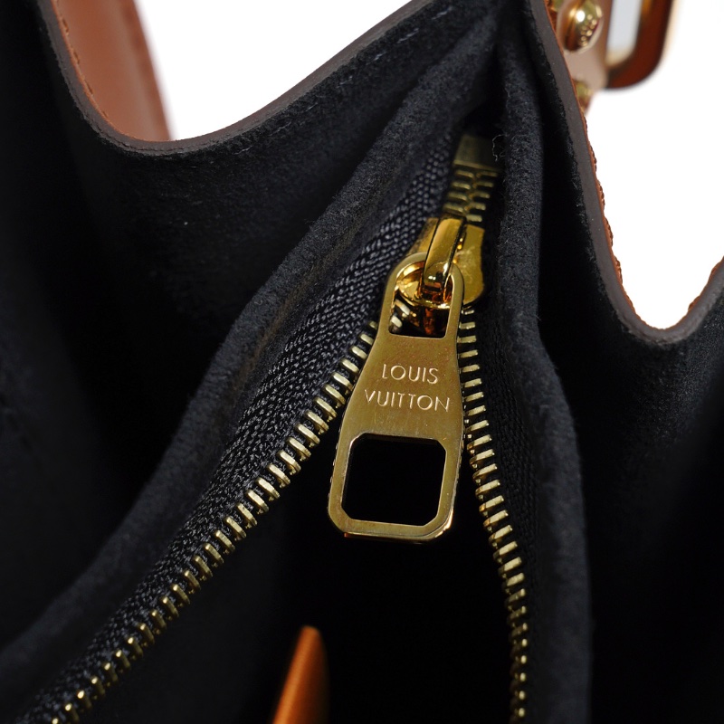 Louis Vuitton DAUPHINE MM 經典印花拼接三用翻蓋鍊包斜背包-10