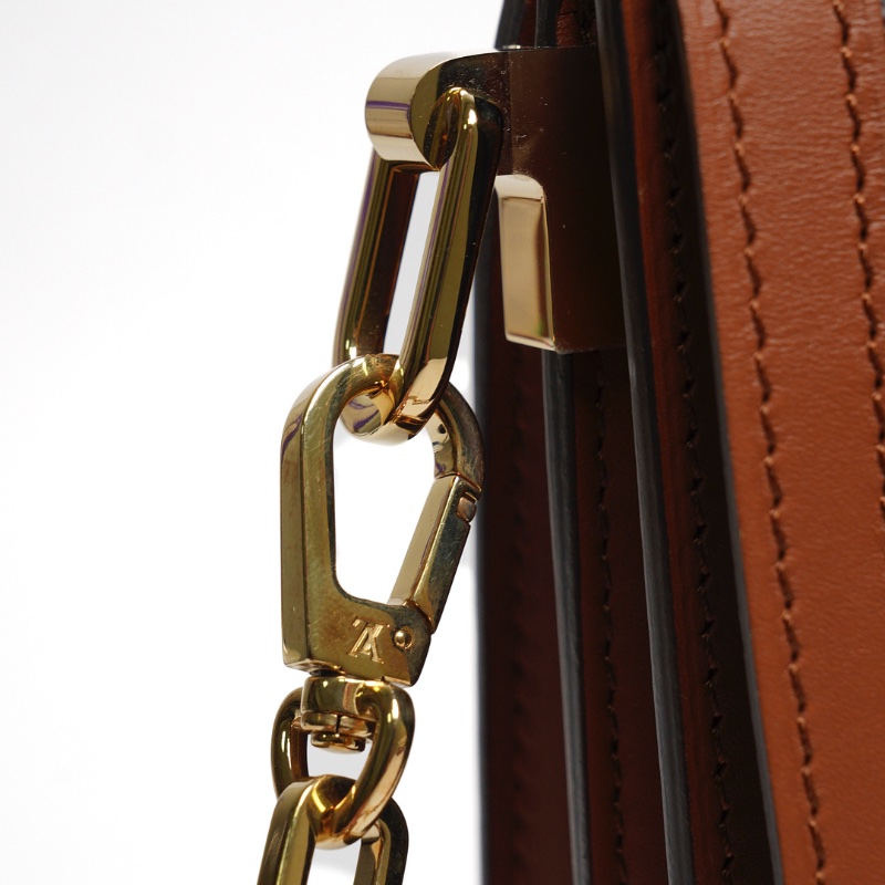 Louis Vuitton DAUPHINE MM 經典印花拼接三用翻蓋鍊包斜背包-11