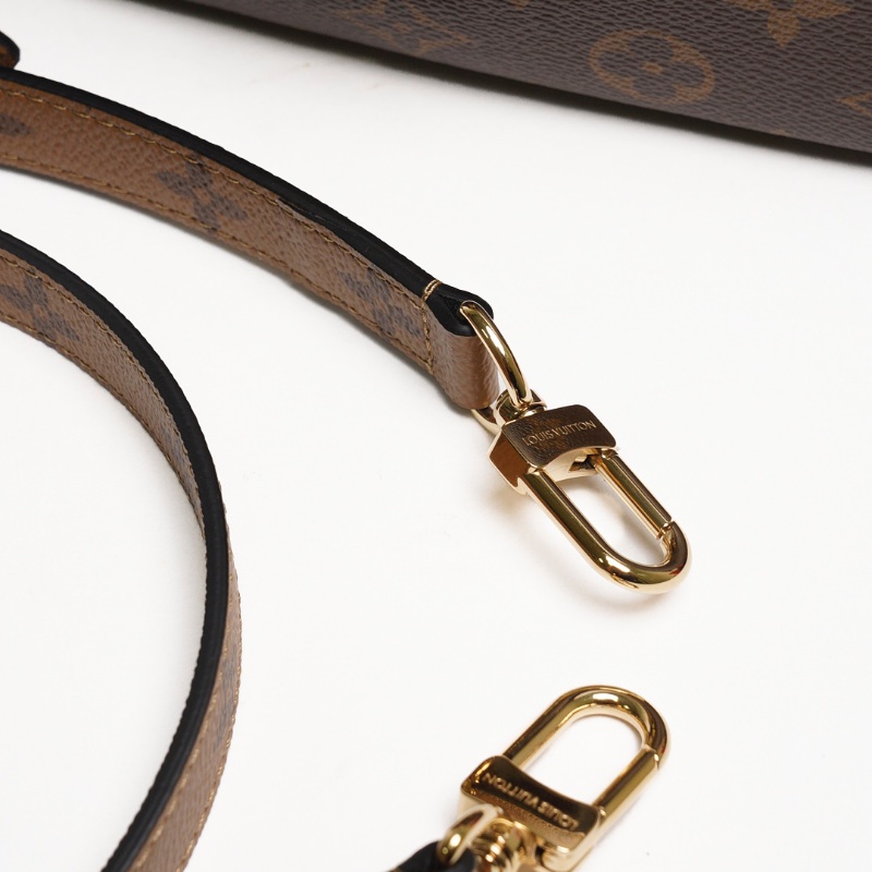 Louis Vuitton  經典Pochette M tis Monogram帆布手提斜背郵差包-13