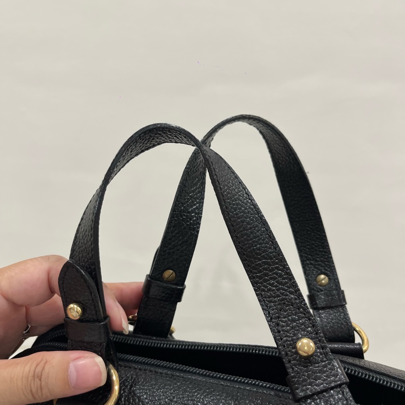 vintage BALLY 真皮手提包 醫生包 波士頓包-27