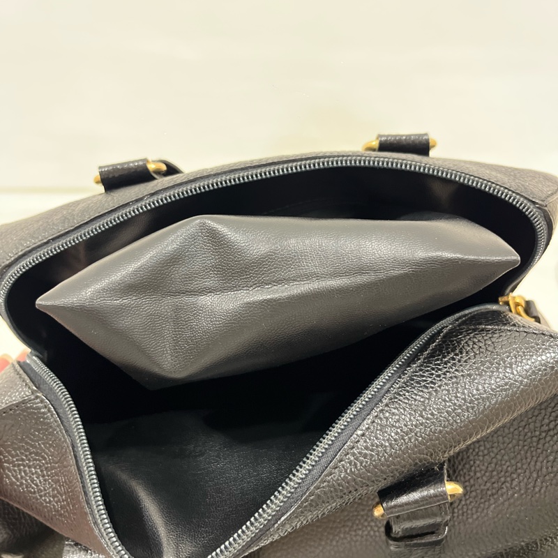 vintage BALLY 真皮手提包 醫生包 波士頓包-17