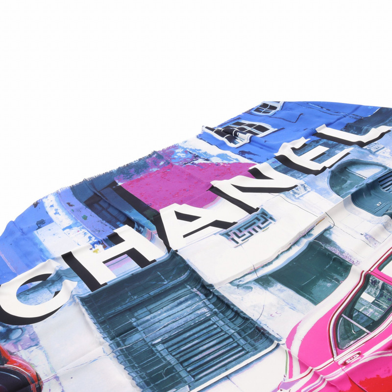 CHANEL 女士真絲粉色多色二手貨-4