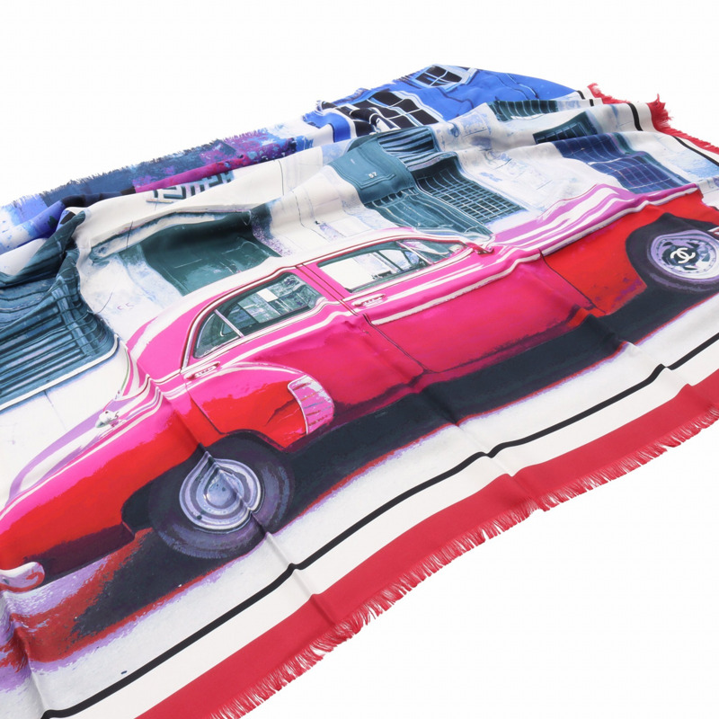 CHANEL 女士真絲粉色多色二手貨-5