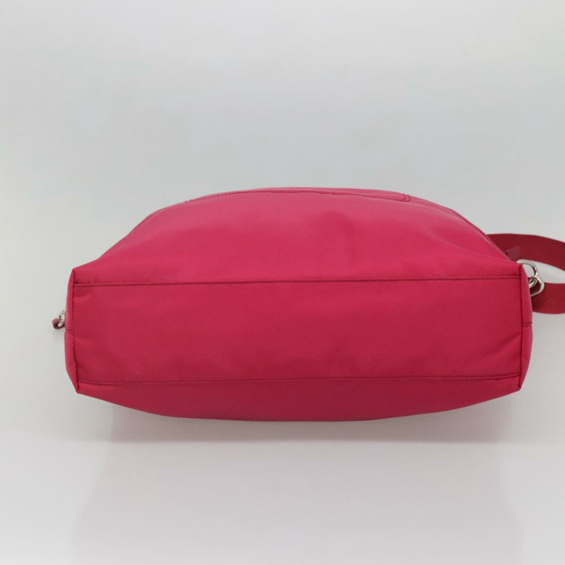 【日本直送】PRADA 手提包 尼龍 2 用 粉紅色 銀色 正品 138350-4