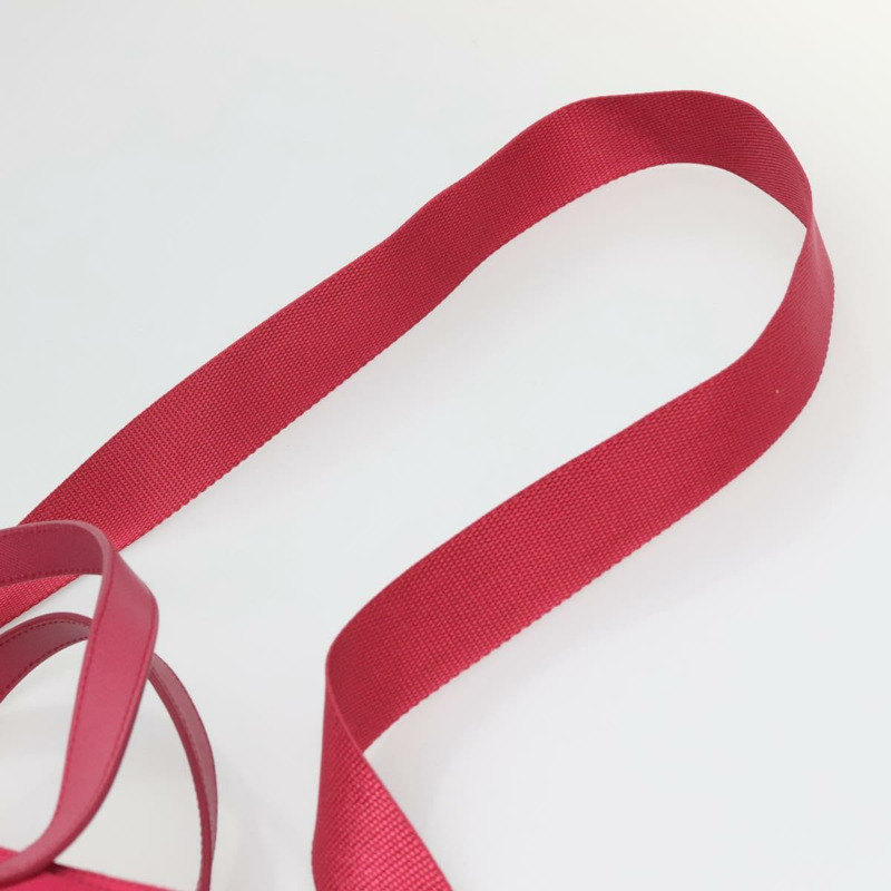 【日本直送】PRADA 手提包 尼龍 2 用 粉紅色 銀色 正品 138350-14