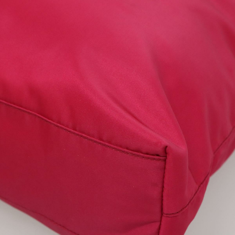 【日本直送】PRADA 手提包 尼龍 2 用 粉紅色 銀色 正品 138350-15