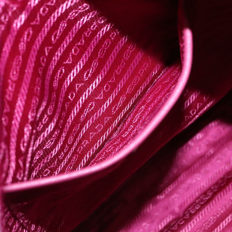 【日本直送】PRADA 手提包 尼龍 2 用 粉紅色 銀色 正品 138350-24