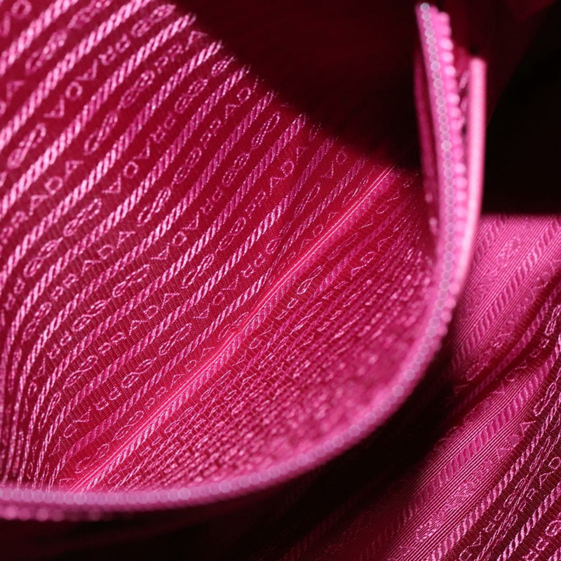 【日本直送】PRADA 手提包 尼龍 2 用 粉紅色 銀色 正品 138350-25