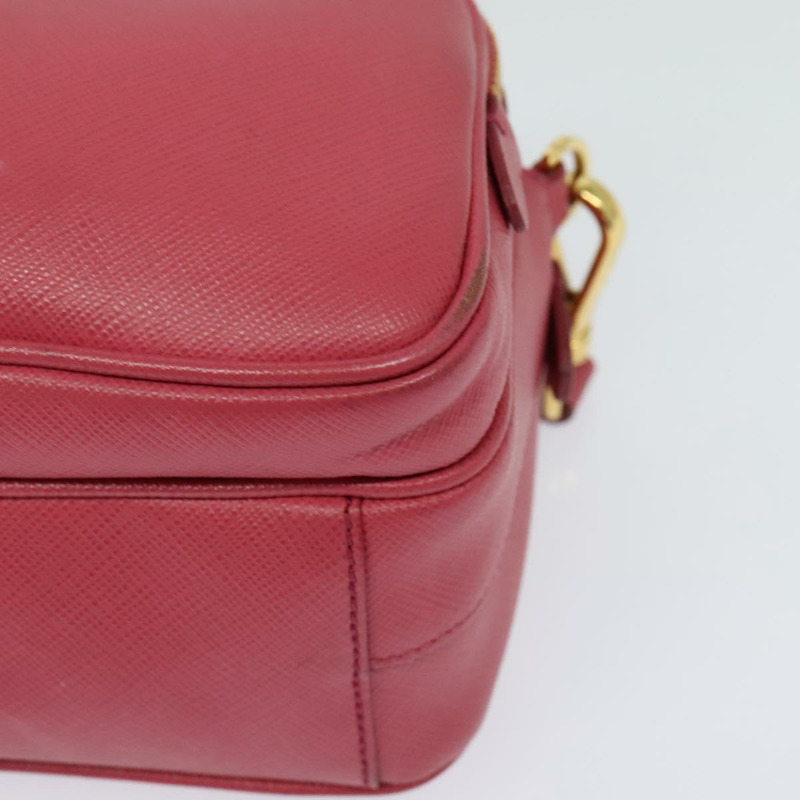 【日本直送】PRADA 肩背包 Safiano 皮革 粉紅金 BT1010 正品 137816-13