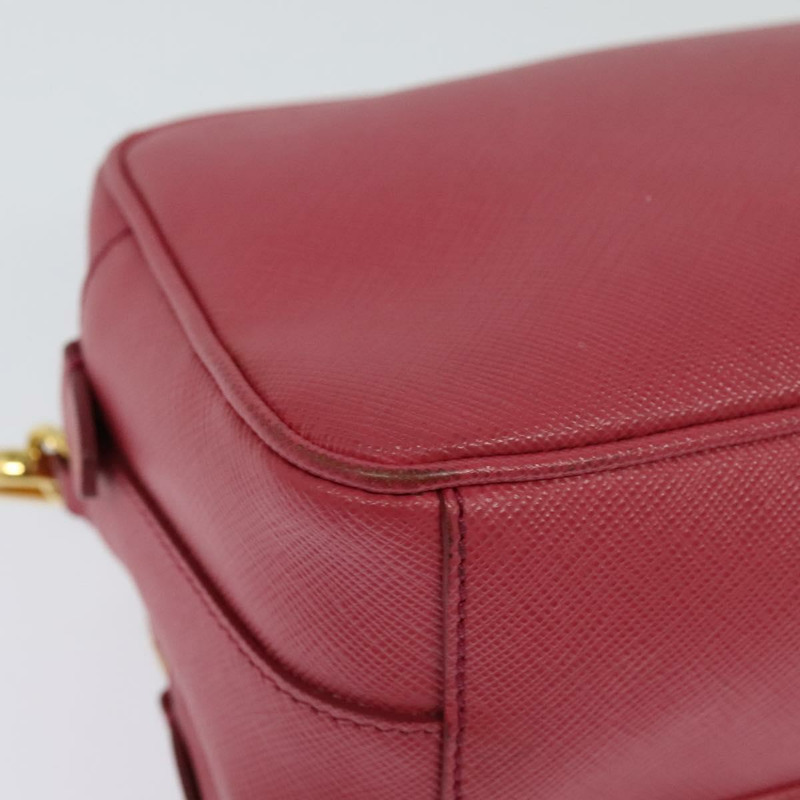 【日本直送】PRADA 肩背包 Safiano 皮革 粉紅金 BT1010 正品 137816-14