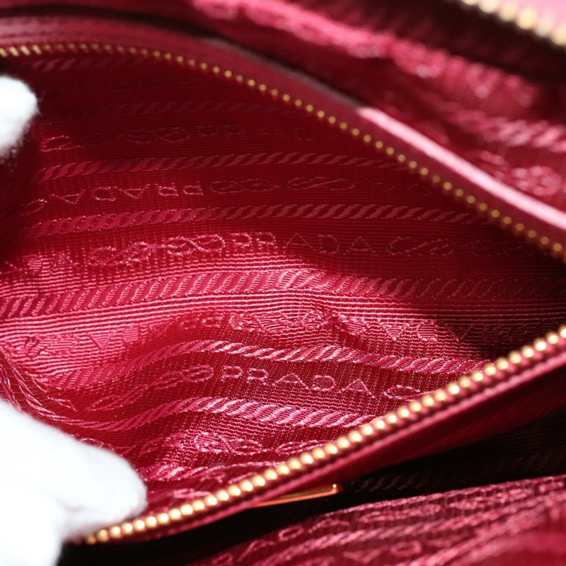 【日本直送】PRADA 肩背包 Safiano 皮革 粉紅金 BT1010 正品 137816-21