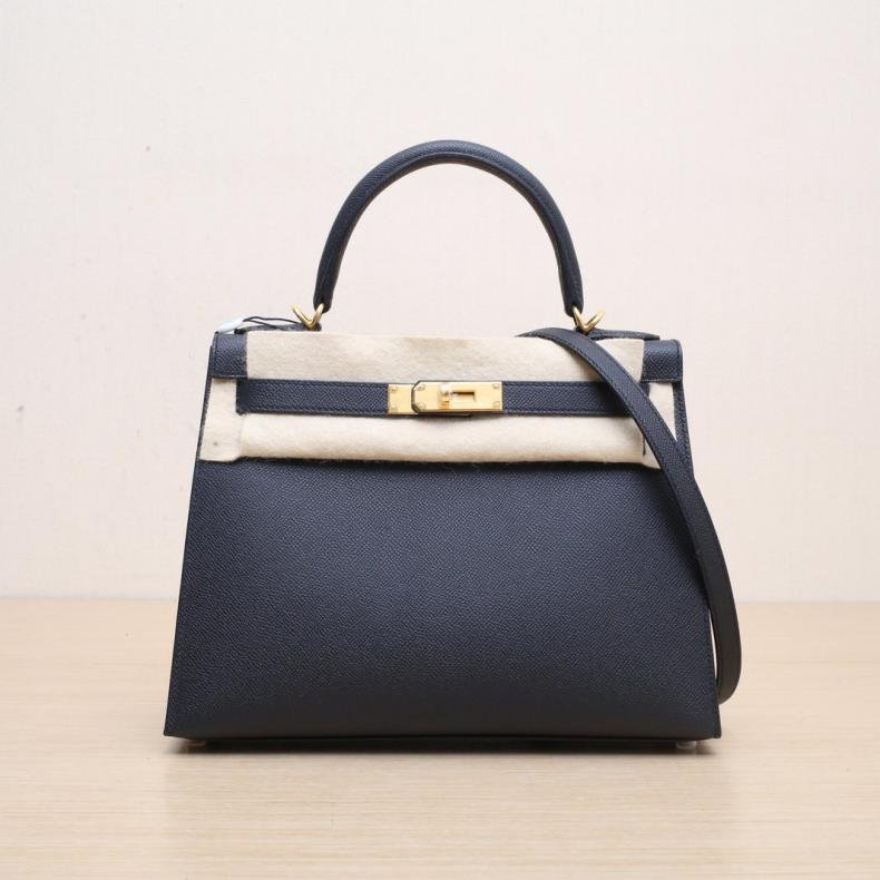 Kelly 28 89黑色 Epsom皮 K 2025 金扣 P235400180-0