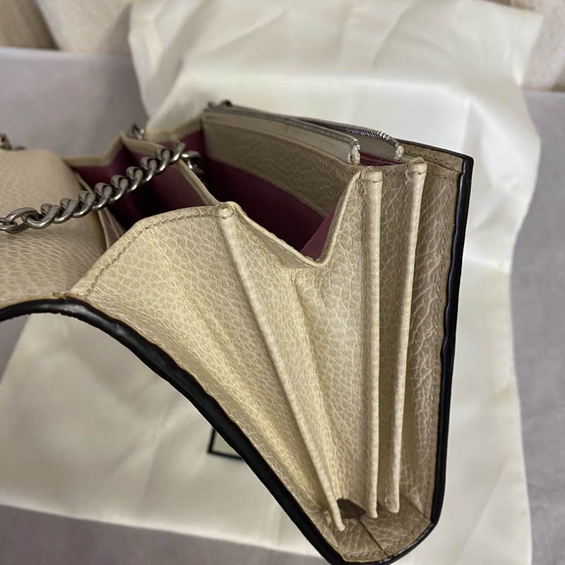 Gucci/古馳 Dionysus系列 鑽釦woc款 鏈條包 万年经典款-2