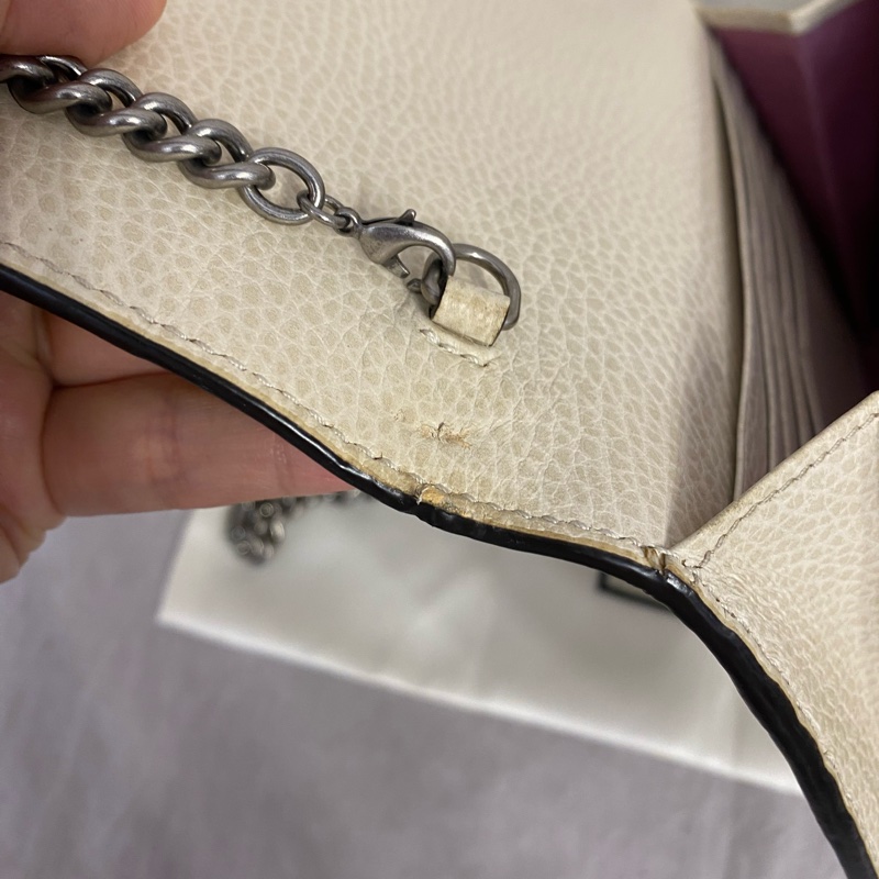Gucci/古馳 Dionysus系列 鑽釦woc款 鏈條包 万年经典款-8
