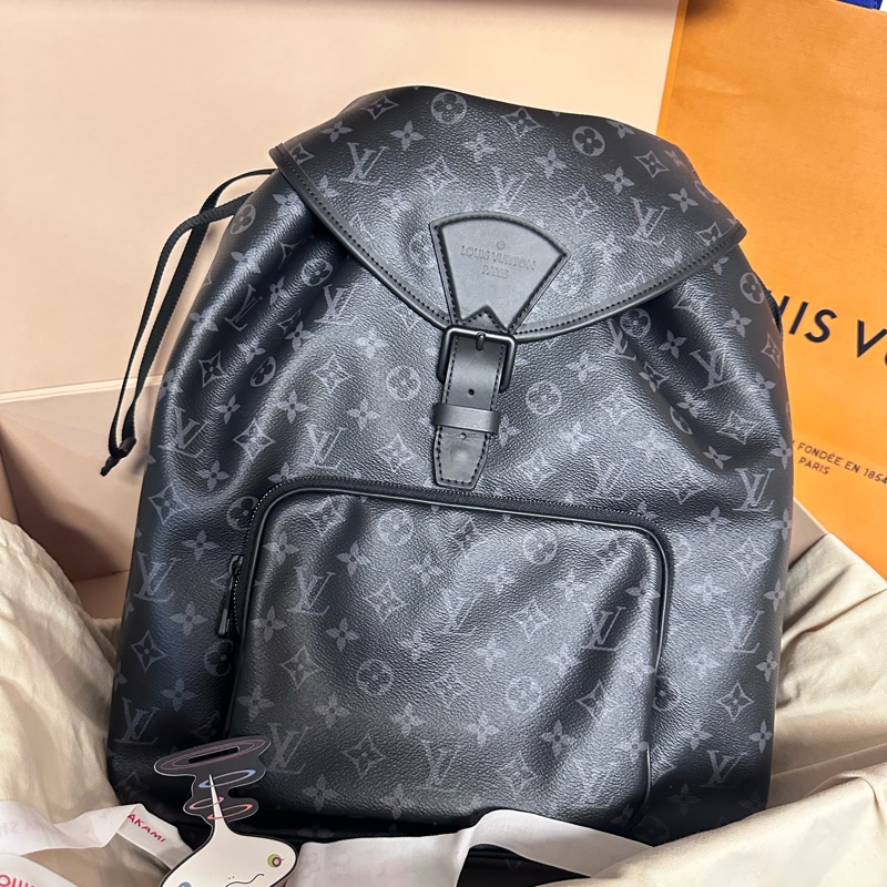 LOUIS VUITTON MONTSOURIS 雙肩後背包-4