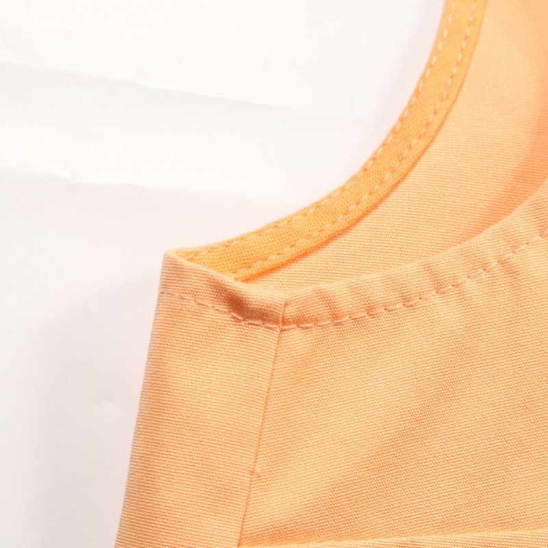 愛馬仕無袖T卹 #34 上衣 襯衫 棉質 橘色 二手-5