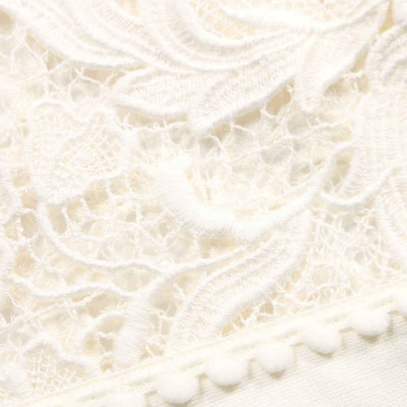 Miu Miu T卹 #S 短袖襯衫 人造絲尼龍 白色 二手 女款-6