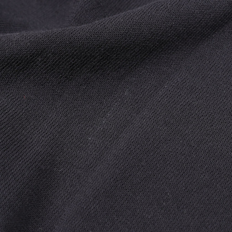 愛馬仕針織衫短袖上衣，棉質，海軍藍/米色，二手男款，#L-4