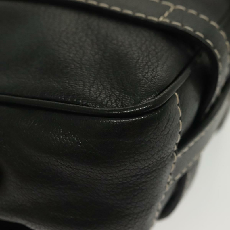 【日本直送】BALLY 肩背包 皮革 黑色 銀色 正品 BA5493-14