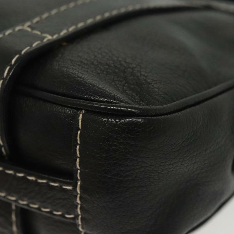 【日本直送】BALLY 肩背包 皮革 黑色 銀色 正品 BA5493-15
