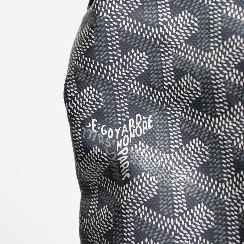 GOYARD灰色 Y字老花  Bohème Hobo 肩背包-4