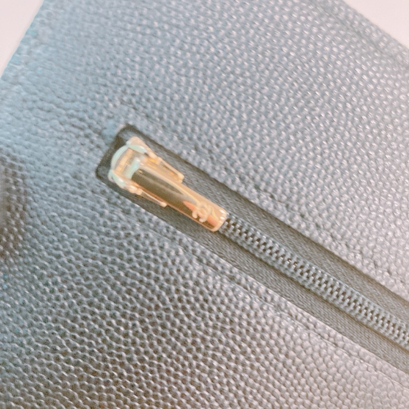 MS0316  香奈兒 水鑽 琺瑯 大CC Logo 鏈條銀包 黑金Chanel Crystal CC Logo Wallet On Chain 19cm Caviar-13