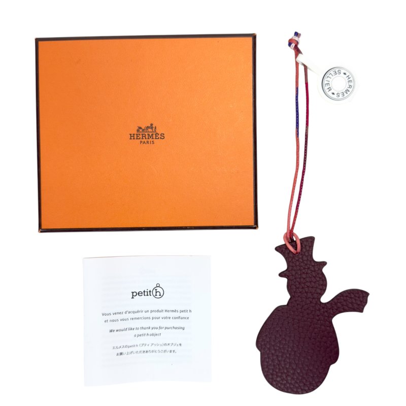 HERMES Petit h 雪人 掛飾-1