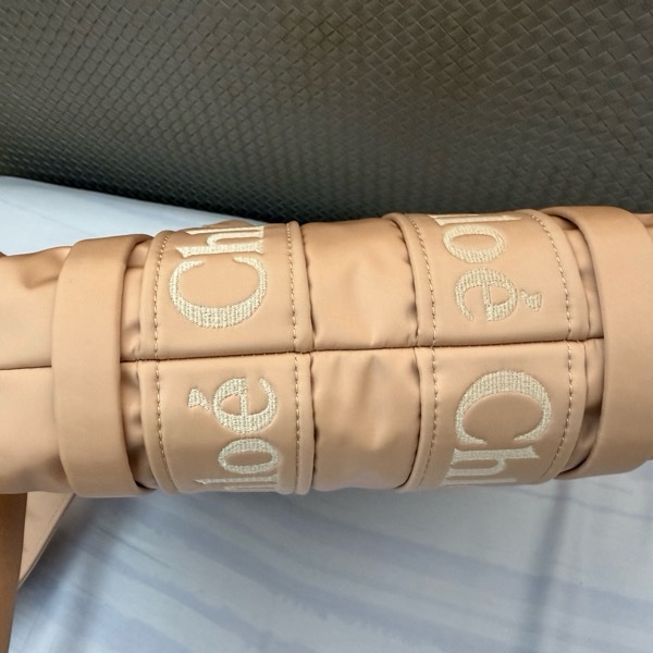 Chloe 粉色尼龍woody （小）-降價-4