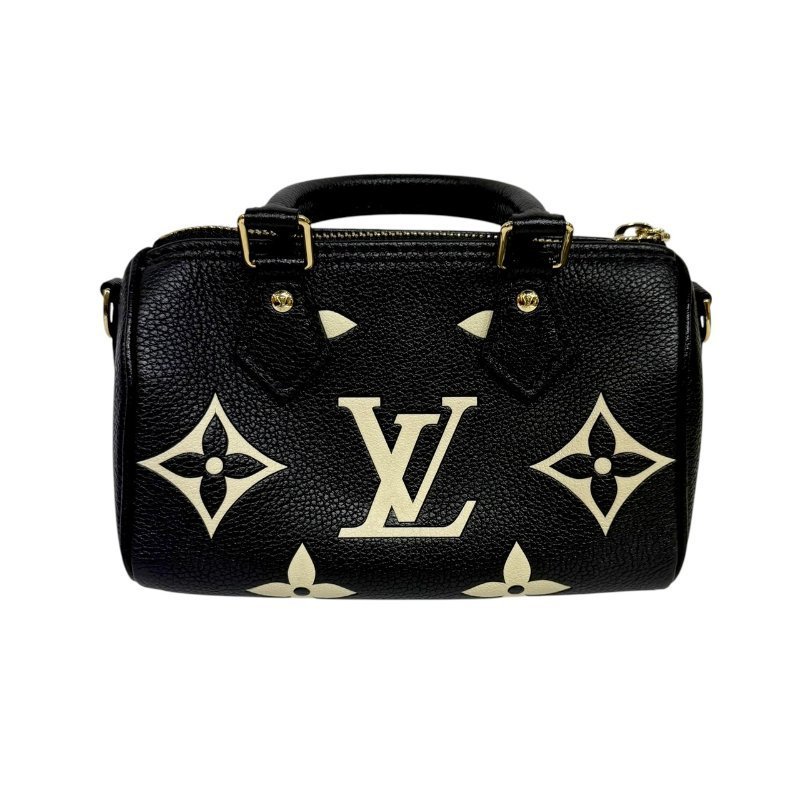 【美收精品】LV 黑色NANO SPEEDY肩背包 B-475【隔月月中將轉賣至日本 上架期限30天】-0
