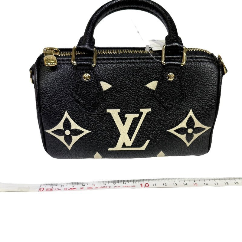 【美收精品】LV 黑色NANO SPEEDY肩背包 B-475【隔月月中將轉賣至日本 上架期限30天】-14