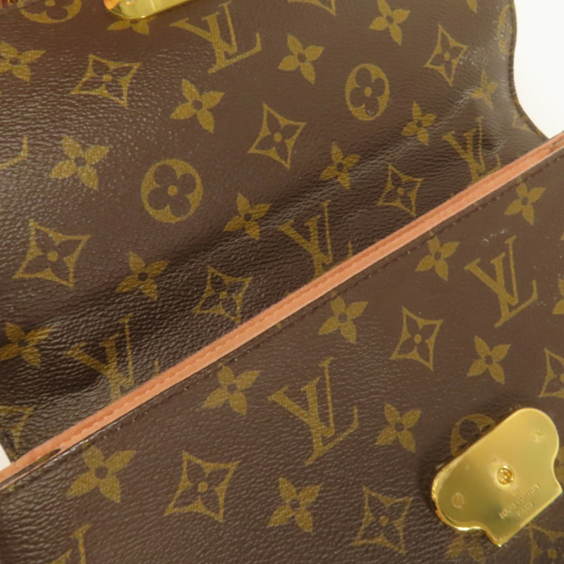 LOUIS VUITTON Monogram Saint Placide金扣肩背袋-5