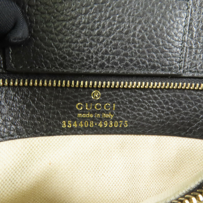 GUCCI 牛皮皮革Tote Bag肩背袋-7