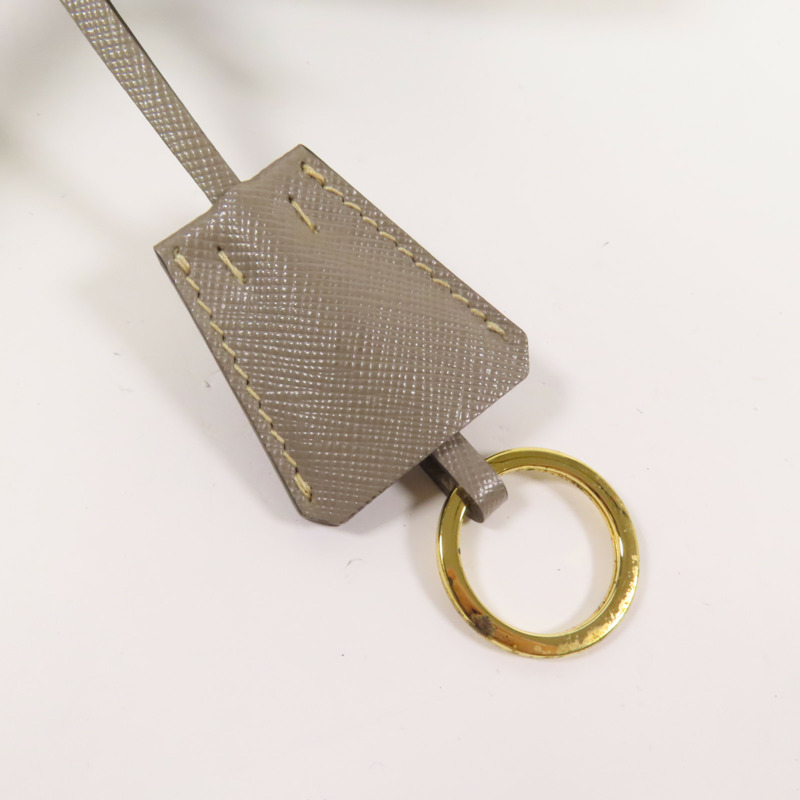 PRADA Saffiano皮革Shoulder Bag金扣肩背袋-8