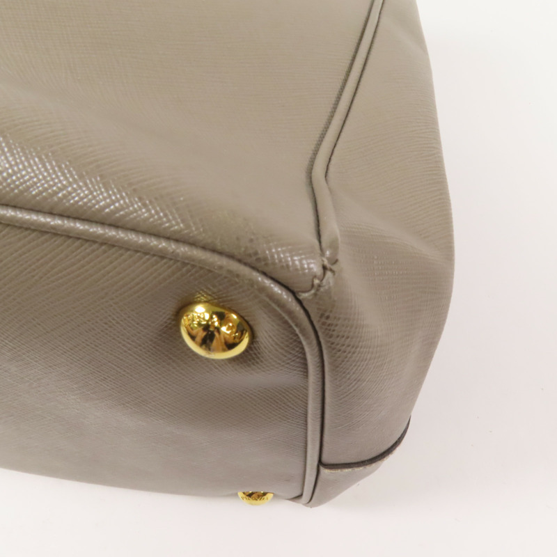 PRADA Saffiano皮革Shoulder Bag金扣肩背袋-13