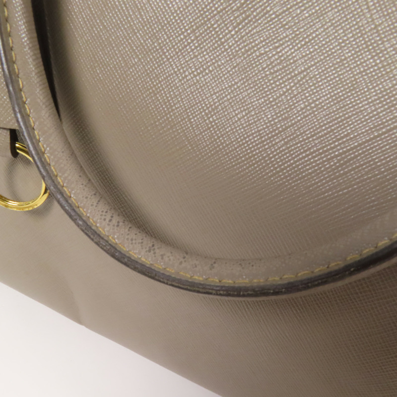 PRADA Saffiano皮革Shoulder Bag金扣肩背袋-16