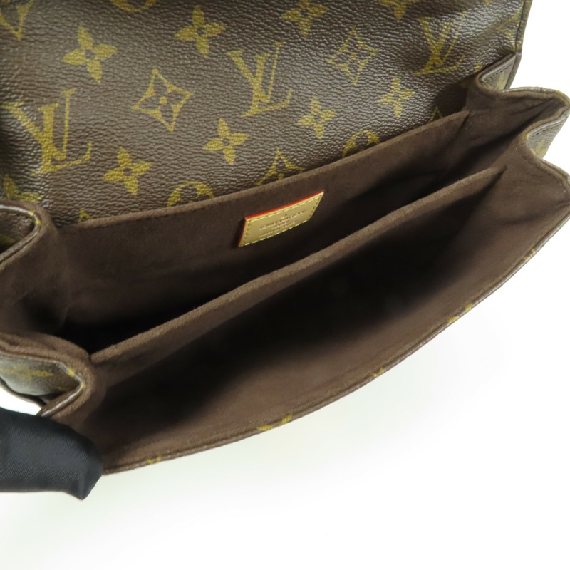 LOUIS VUITTON Monogram Pochette Metis MM金扣手挽肩背兩用袋-4