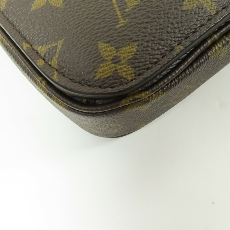 LOUIS VUITTON Monogram Pochette Metis MM金扣手挽肩背兩用袋-14