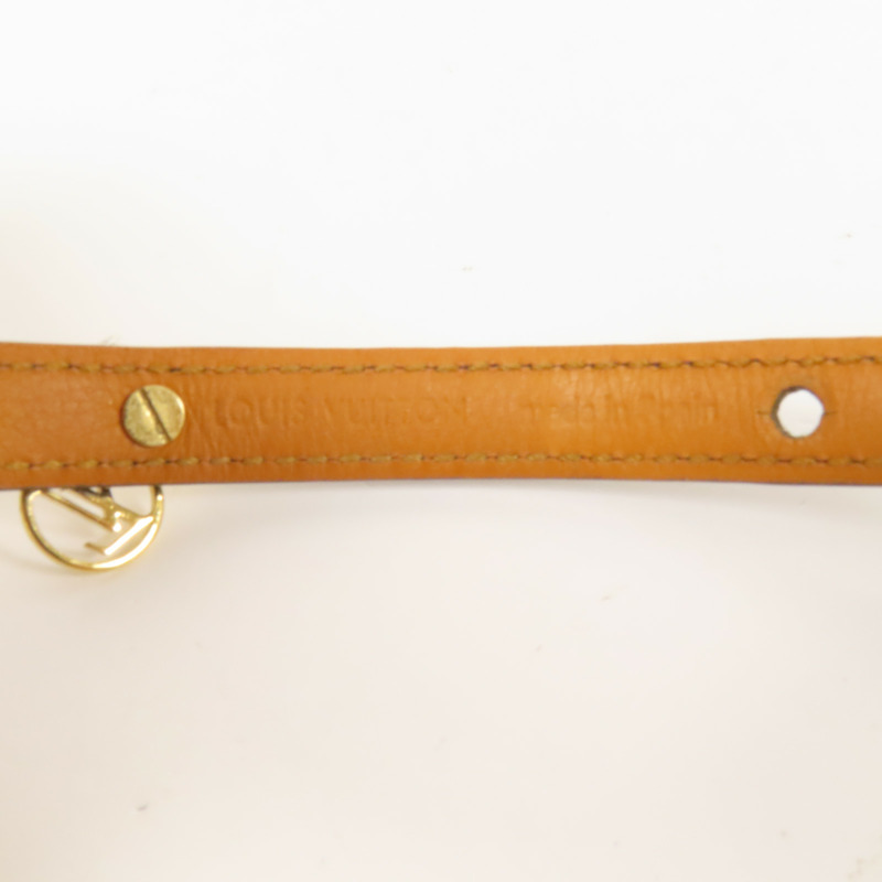 LOUIS VUITTON Monogram Logo Mania Bracelet金扣手鐲-7