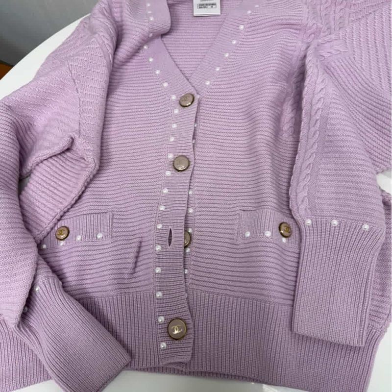 Chanel針織外套香奈兒針織上衣-14