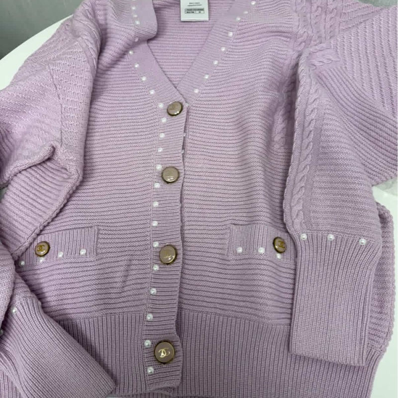 Chanel針織外套香奈兒針織上衣-17