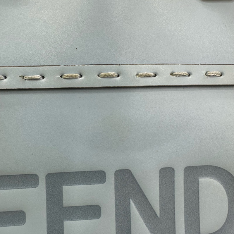 Fendi 芬迪 sunshine mini tote 淡藍色-17